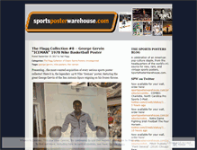 Tablet Screenshot of blog.sportsposterwarehouse.com